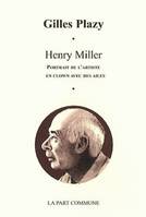 Henry Miller, portrait de l'artiste en clown avec des ailes