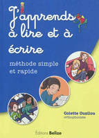 Apprendre à lire / méthode simple et rapide, méthode simple et rapide