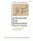 Revue française de pédagogie, n° 160/2007, Les jeux du formel et de l'informel