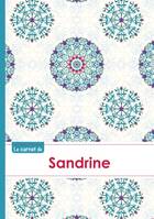 Le carnet de Sandrine - Lignes, 96p, A5 - Rosaces Orientales