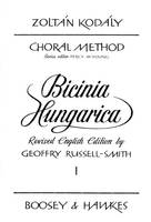 Choral Method, Bicinia Hungarica. Vol. 11/1. children's choir.