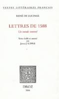 Lettres de 1588 : un monde renversé