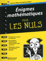 Enigmes mathématiques poche pour les nuls