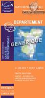 [France] : carte départementale, 75/92/93/94, cr paris et petite couronne