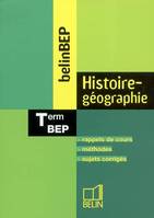 Histoire Géographie Terminale BEP, Belin BEP