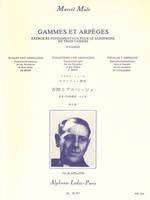 Gammes et Arpèges en trois cahiers, Vol. 3, Scales and Arpeggios - Tonleitern und Arpeggien - Escalas y Arpegios