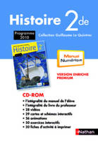 Histoire 2e /Le quintrec - manuel numérique - Cdrom - tarif non adoptant