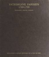 Patrimoine parisien (1789-1799) : destructions, créations, mutilations