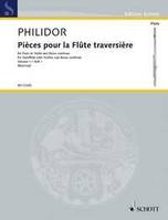 Pièces pour la Flûte traversière, flute (violin) and basso continuo.