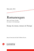 Romanesques, Europe du roman, romans de l'europe