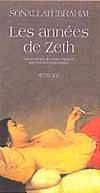 Les années de Zeth, roman
