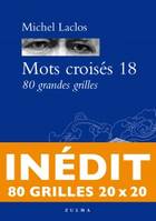 Mots croisés., 18, Mots croisés, 80 grandes grilles