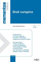 Droit européen - 14e éd., Mémentos