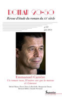 Roman 20-50, n°57/juin 2014, Emmanuel Carrère, Un roman russe, D'autres vies que la sienne et Limonov