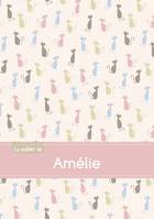 Le cahier d'Amélie - Séyès, 96p, A5 - Chats