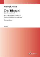 Das Triangel, Georg Kreisler - Lieder und Chansons. female choir (SSAA) and piano. Partition de chœur.