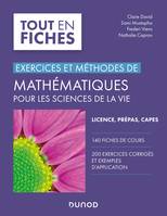 Mathématiques pour les sciences de la vie, Exercices et méthodes
