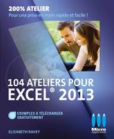 104 ATELIERS POUR EXCEL 2013