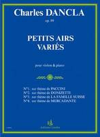 Petits airs variés, Op. 89