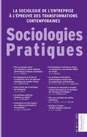 Sociologies Pratiques hors-série n° 3, 2021, La sociologie de l'entreprise à l'épreuve des transformations contemporaines