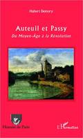 Auteuil et Passy, Du Moyen-Age à la Révolution