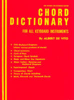 CHORD DICTIONARY FOR KEYBOARD INSTRUMENTS PIANO