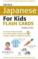 Japanese for Kids Flash Cards Kit /anglais/japonais