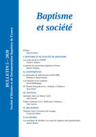 Baptisme et société Bulletin 5 - 2020, Bulletin 5 - 2020