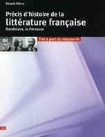 Précis d'histoire de la littérature française - tiré à part du volume 3