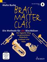 Brass Master Class, Die Methode für alle Blechbläser. brass instruments.