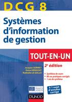 8, DCG 8 - Systèmes d'information de gestion - 2e éd. - Tout-en-Un, Tout-en-Un