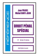 Droit pénal spécial, Droit commun, droit des affaires