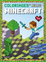 Grand livre de jeux Coloriages et jeux - Minecraft