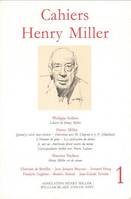 Cahiers Henry Miller N°1