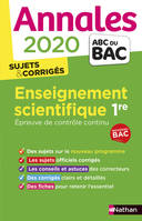 Enseignement scientifique 1re, Annales 2020