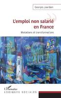 L'emploi non salarié en France, Mutations et transformations