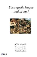 Che vuoi ? 5 - La traduction