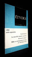 Etudes, août-septembre 1981