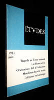 Etudes, juin 1981