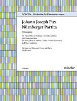 Nuremberg partita, Trio sonata. 18. flute, oboe (2 violins/2 treble recorders) and basso continuo. Partition et parties.