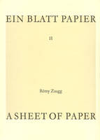 Ein Blatt Papier., 2, A Sheet of paper / Ein Blatt Papier II