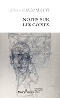 Notes sur les copies