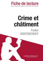 Crime et châtiment de Fedor Dostoievsky (Fiche de lecture), Fiche de lecture sur Crime et châtiment