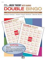 Double Bingo Game - Note Naming, Alfred's Essentials of Music Theory