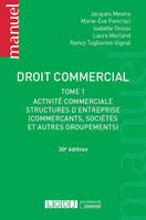 1, Droit commercial / Activité commerciale, structures d'entreprise : commerçants, sociétés et autres g, ACTIVITÉ COMMERCIALE ET STRUCTURES D'ENTREPRISE (COMMERÇANTS, SOCIÉTÉS ET AUTRES