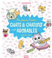 Mes dessins kawaii : Chats et chatons vraiment adorables, Étape par étape