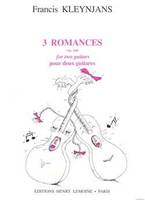 Romances (3), 2 guitares