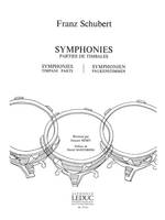 Franz Peter Schubert: Symphonies - Timpani Parts