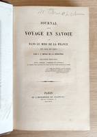 Journal d'un voyage en Savoie et dans le Midi de la France en 1804 et 1805