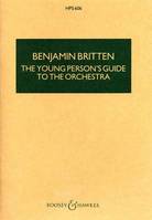 The Young Person's Guide to the Orchestra, Variations and Fugue on a Theme of Purcell. HPS 606. op. 34. orchestra. Partition d'étude.